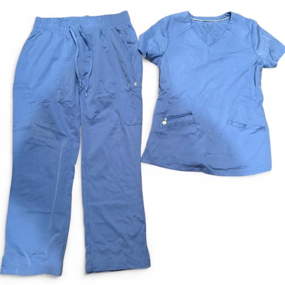 Ceil blue scrub set
